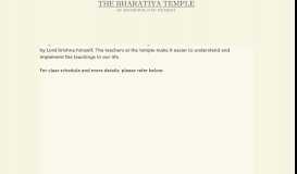
							         SiliconAndhra ManaBadi Classes at The Bharatiya Temple, Troy on ...								  
							    