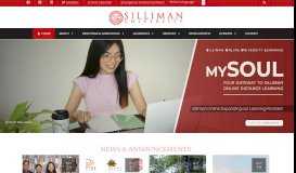 
							         Silliman University | The Official Silliman University Website								  
							    