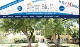 
							         Silver Bluff Elementary								  
							    