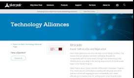 
							         Silver Peak and Brocade Technology Alliance								  
							    