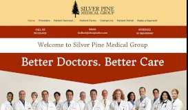 
							         Silver Pine Medical Group								  
							    