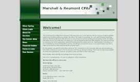 
							         Silver Spring Maryland CPA: Client Login - Reumont CPA								  
							    