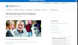
							         SilverScript Agent Portal Updates - CareValue, Inc.								  
							    