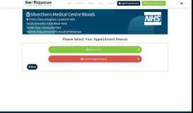 
							         Silverthorn Medical Centre Bloods - Online Appointment Healthcare ...								  
							    