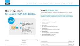 
							         SIM-Karten Datentarife - mdex GmbH								  
							    