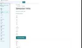 
							         Simaster Hris (2.6K views) - Scribd								  
							    