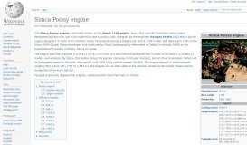 
							         Simca Poissy engine - Wikipedia								  
							    