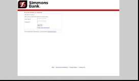 
							         Simmons Bank Card Services								  
							    