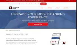 
							         Simmons Bank Mobile App | Simmons Bank								  
							    