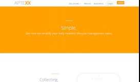 
							         Simple | Aptexx | Resident Experience Software								  
							    