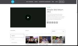 
							         Simpler BAS Return (AU) - Xero TV								  
							    