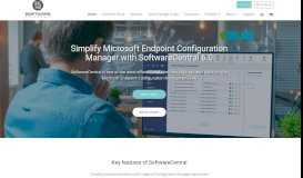 
							         Simplify and optimize Microsoft SCCM with SoftwareCentral								  
							    