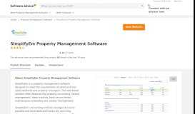 
							         SimplifyEm Property Management Software - 2019 Reviews, Free ...								  
							    
