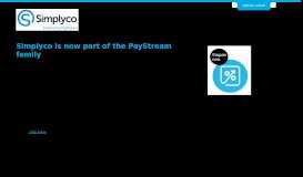 
							         Simplyco is now part of the PayStream family								  
							    