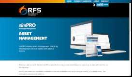 
							         simPRO Asset Management by RFS Fire & Building Compliance								  
							    