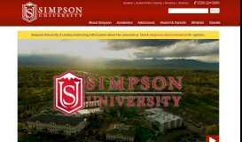 
							         Simpson University								  
							    