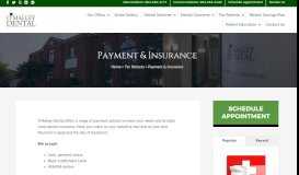 
							         Simpsonville SC Dentist Payment & Insurance Information								  
							    