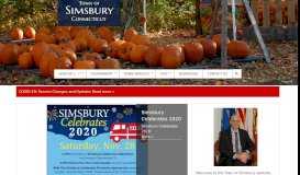 
							         Simsbury-ct.gov								  
							    