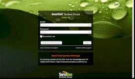 
							         SimUText Student Portal								  
							    