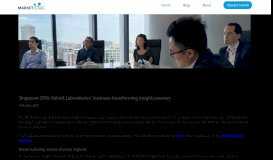 
							         Singapore 2018: Abbott Laboratories' business-transforming insights ...								  
							    