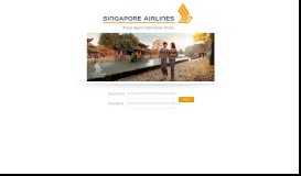 
							         Singapore Airlines -- Login								  
							    