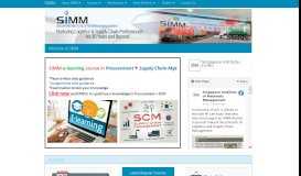 
							         Singapore Institute of Materials Management: SIMM								  
							    