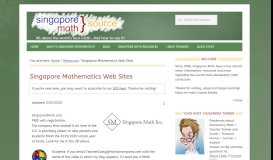 
							         Singapore Math websites | SingaporeMathSource								  
							    