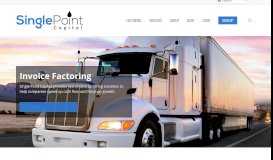 
							         Single Point Capital - Invoice Factoring for the Trucking Industry								  
							    