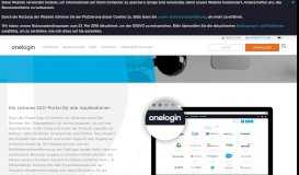 
							         Single-Sign-On-Lösungen – Cloud-SSO-Anbieter – SSO ... - OneLogin								  
							    