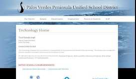 
							         Single Sign On Portal - Palos Verdes Peninsula Unified School District								  
							    