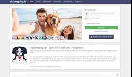 
							         Single- und Datingcommunity für Hundefreunde - datemydog.de								  
							    