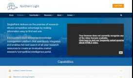 
							         SinglePoint Platform - Northern Light - Machine learning powered ...								  
							    