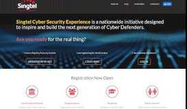 
							         Singtel | Cyber Security Experience								  
							    