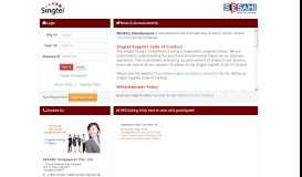 
							         Singtel Procure To Pay Portal - SESAMi								  
							    