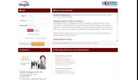 
							         Singtel Procure To Pay Portal - SESAMi (Singapore)								  
							    