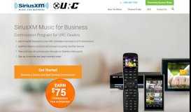 
							         SiriusXM Music for Business Now Available on URC! – Your Business ...								  
							    