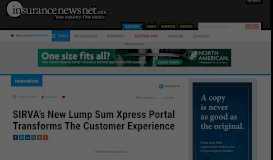 
							         SIRVA's New Lump Sum Xpress Portal ... - InsuranceNewsNet								  
							    