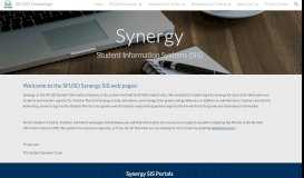 
							         SIS (Synergy) - SFUSD Technology								  
							    