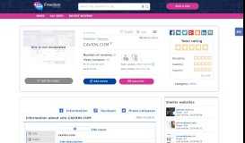 
							         Site CAVION.COM - Reviews & comments - Website rating cavion.com ...								  
							    