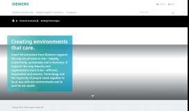 
							         Site Controls - Building Technologies - Siemens								  
							    