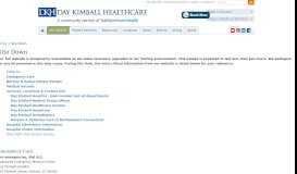 
							         Site Down - Day Kimball Healthcare								  
							    