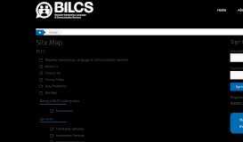 
							         Site Map - About BILCS								  
							    