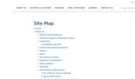 
							         Site Map | Clayton County Medical Center								  
							    