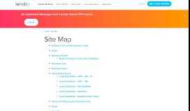 
							         Site Map | Lendio								  
							    