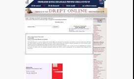 
							         Site-ul Tribunalului Bucuresti - DreptOnline								  
							    