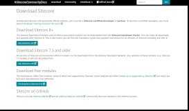 
							         Sitecore Community Documentation - Download Sitecore								  
							    
