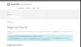 
							         Sitecore Intranet Portal 3.1 Documentation - SDN								  
							    