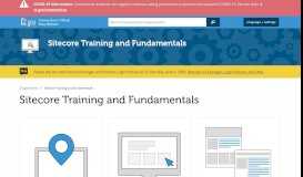 
							         Sitecore Training and Fundamentals - CT.gov								  
							    