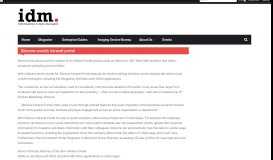 
							         Sitecore unveils intranet portal | IDM Magazine								  
							    