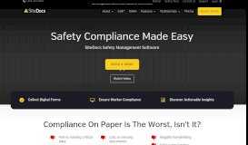 
							         SiteDocs Safety Management Software								  
							    